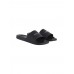 Calvin Klein ανδρική παντόφλα slide σε μαύρο χρώμα με το λογότυπο της εταιρείας HM0HM00455 BEH